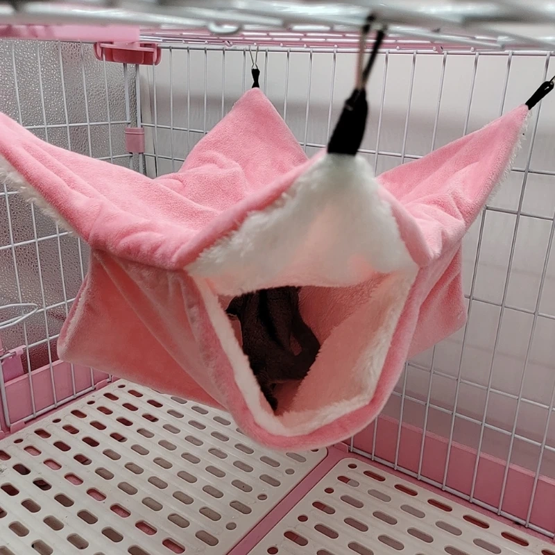 Squirrel Chinchilla Gerbil Ferret Rabbit Pet Small Animal Bed Hideout Hammock Drop Shipping