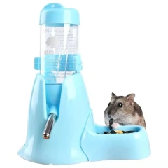 Small Animals Automatic Water Feeder Dispenser Drinking Water Bottle Bowls Dish with Food Container for Hamster Accessories