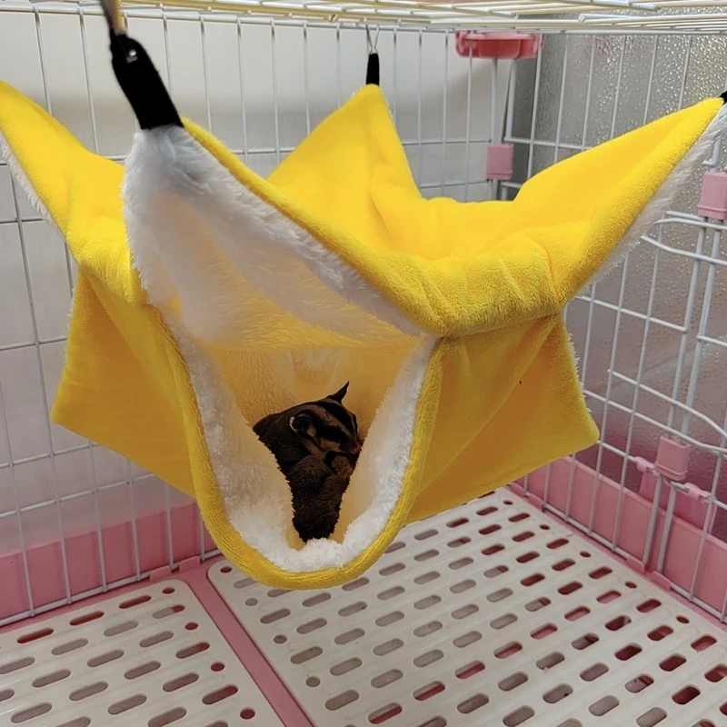 Squirrel Chinchilla Gerbil Ferret Rabbit Pet Small Animal Bed Hideout Hammock Drop Shipping