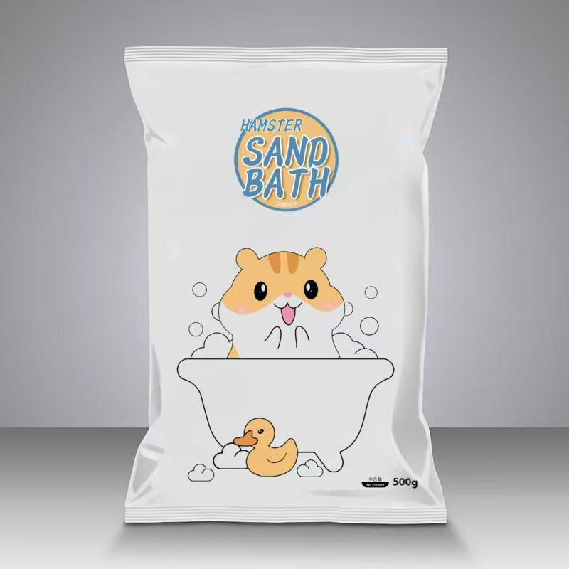 Hamster Sand Bath Small Animal Toilet Bathroom Large Space Transparent Shower Room Hamster Sand Bath Container Cage Accessories