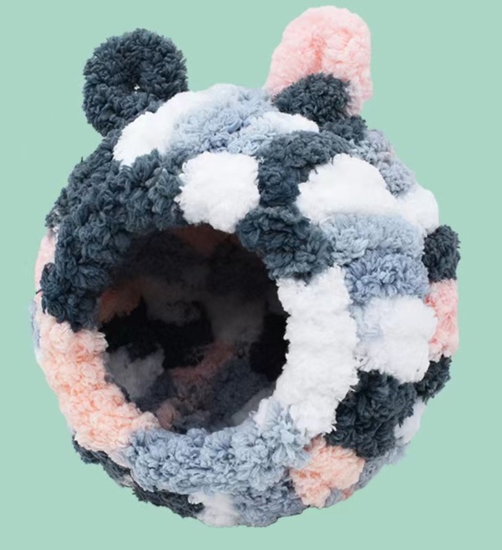 Bird Nest House Sleeping Bed Hanging Snuggle Shed Hut Thick Winter Warm Parrot Nest For Macaws Cockatiel Bird Cages Nests