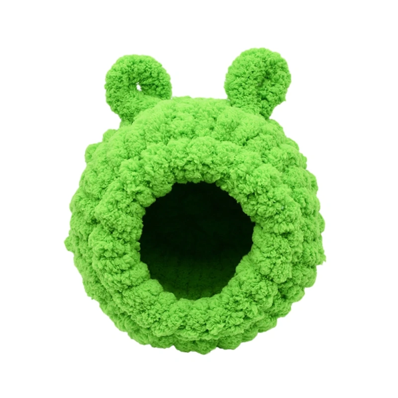 Bird Nest House Sleeping Bed Hanging Snuggle Shed Hut Thick Winter Warm Parrot Nest For Macaws Cockatiel Bird Cages Nests