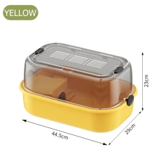 Hamster Cage Deluxe Large Space Villa Indoor Openable Top Pet Cages Guinea Pig Small Animal Cage For Hedgehog Pets Supplies