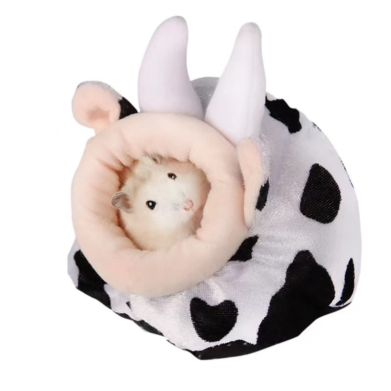 Windproof Hamster Nest Hamster House Glider Guinea Pigs Bunny Winter Plushy Nest