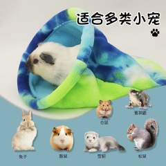 Autumn Winter Warm Ferret Rat Hammock Cage Cozy Plush Sleeping Bag Hanging Beds House Nest Hamsters Accessories Pets Supplies