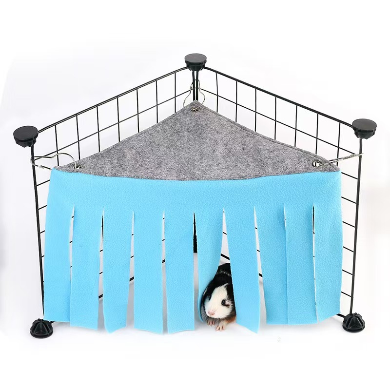 Tassel Strip Pet Tent Hideout Hideaway Guinea Pig Hamster Hedgehog Hammock Curtain Small Pets Hanging Bed Corner Nest Mat House