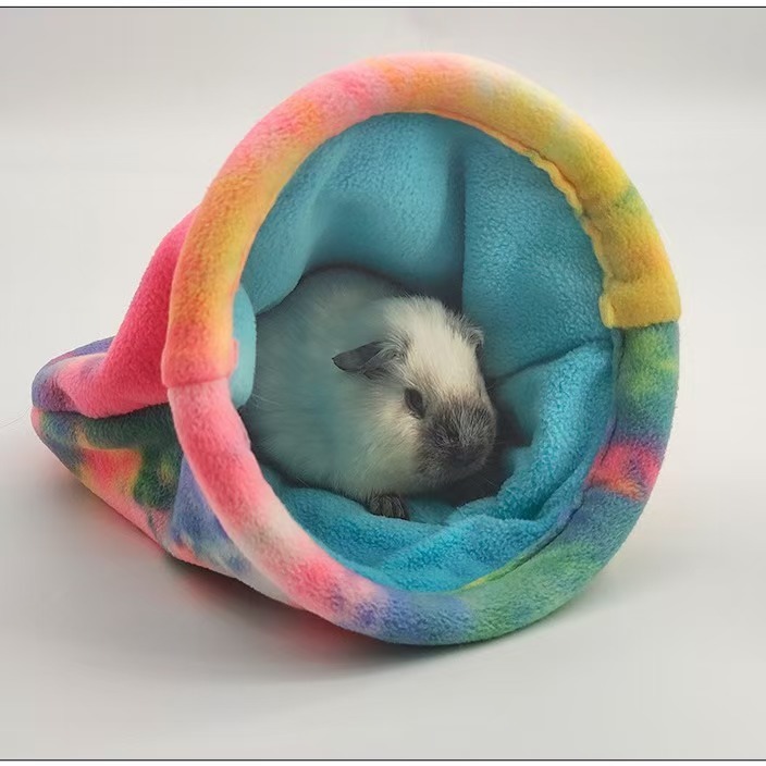 Autumn Winter Warm Ferret Rat Hammock Cage Cozy Plush Sleeping Bag Hanging Beds House Nest Hamsters Accessories Pets Supplies