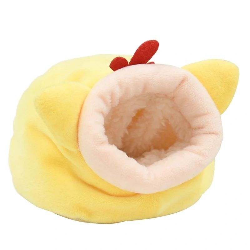 Windproof Hamster Nest Hamster House Glider Guinea Pigs Bunny Winter Plushy Nest