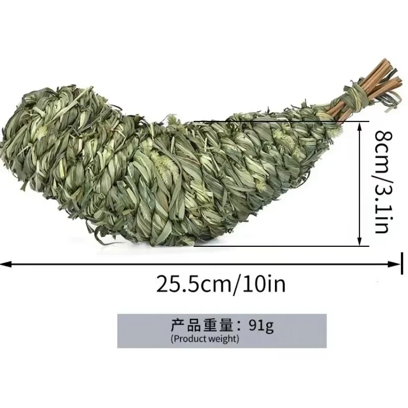Small Animal Chew Toys for Ribbit Bunny Hamster Guinea Pigs Chinchillas Tooth Cleaning Molar Grinding Toys Samll Pet Supplies