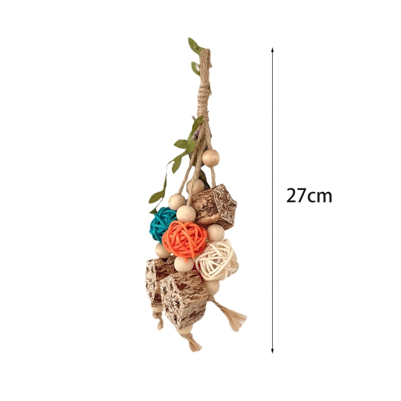 Parrot Supplies Cage Bite Training Perch Tearing Toy String Bird Chewing Toy for Parakeets Lovebird Budgie Cockatoos Conures