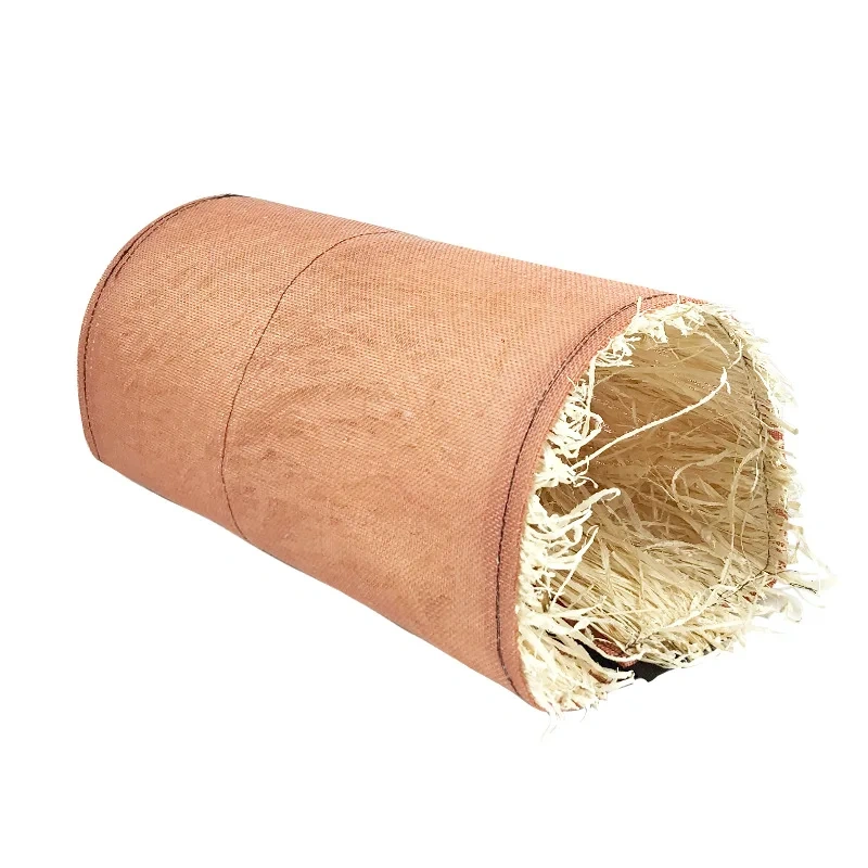 Rabbit Hideaway Toy Animal Grass Straw Bunny Tunnel Toy Breathable Guinea Pig Tunnel Hamster Accessories туннель для хомяка