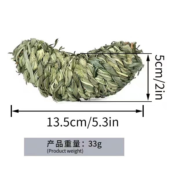 Small Animal Chew Toys for Ribbit Bunny Hamster Guinea Pigs Chinchillas Tooth Cleaning Molar Grinding Toys Samll Pet Supplies