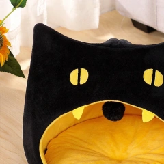 Cats Pet Products for Winter Accessories Halloween All Warm Things Kitten Dog Bed Goods House Beds Basket Houses and Habitats