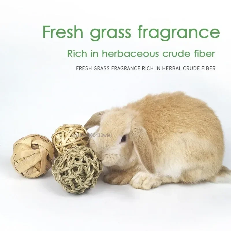 7CM Rabbit Ball Toys Bunny Treats Toys For Teething Small Animal Chew Toys Grass Ball For Dwarf Hamster Rabbits Guinea Pigs Ger1Pcs Natural Rabbits Chew Rattan Ball Small Animal Activity Toys Bird Parrot Play Toy Guinea Pigs Gerbil Grass Ball 

Product Fe