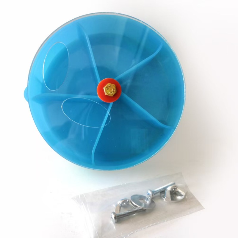 Rotate Parrot Foraging Toy Creative Chewing Bird Bite Toy Wheel Shape Birds Puzzle Feed Food Box Parakeet Cockatiel Conure