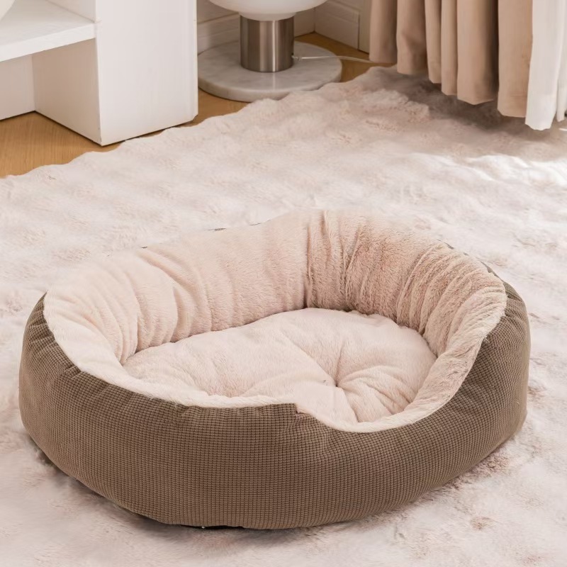 Thickened, detachable and washable pet cat and dog winter warm nest