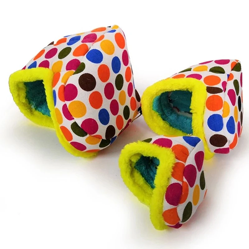 Winter Warm Bird Parrot Nest House Hanging Bed Cave for Parakeet Hamster Sleeping Bag Toy S/M/L Bird Supplies