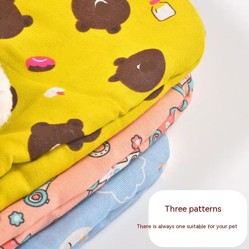 Lamb Plush Thickened Pocket New Winter Linen Sleeping Bag Cat Nest Cat Sleeping Bag Cartoon Sleeping Bag Cat Nest Winter Limited