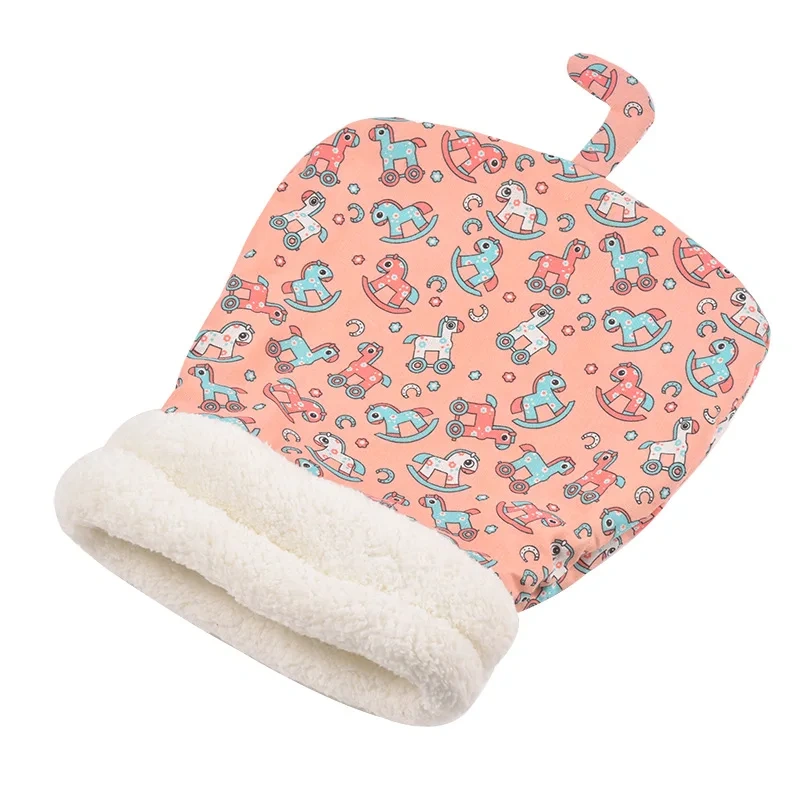 Lamb Plush Thickened Pocket New Winter Linen Sleeping Bag Cat Nest Cat Sleeping Bag Cartoon Sleeping Bag Cat Nest Winter Limited