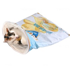 Cat Bed Autumn and Winter Removable Warm Cat Sleeping Bag Deep Sleep Pet Dog Bed House Cats Nest Cushion Dog Bed  Cat House