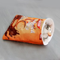 Cat Bed Autumn and Winter Removable Warm Cat Sleeping Bag Deep Sleep Pet Dog Bed House Cats Nest Cushion Dog Bed  Cat House