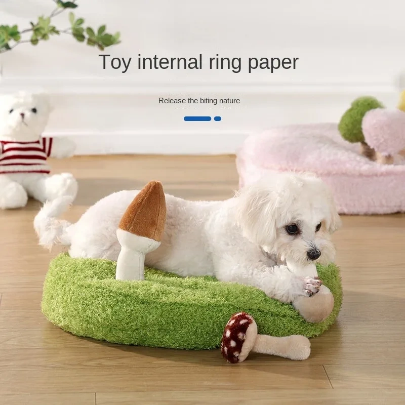 Cat Bed Mats Soft Cotton Meadow Shaped Kitten Cat Puppy Dog Bed Mat Sleep Blanket Home Pets Double Sided Pad Floor Rugs Washable