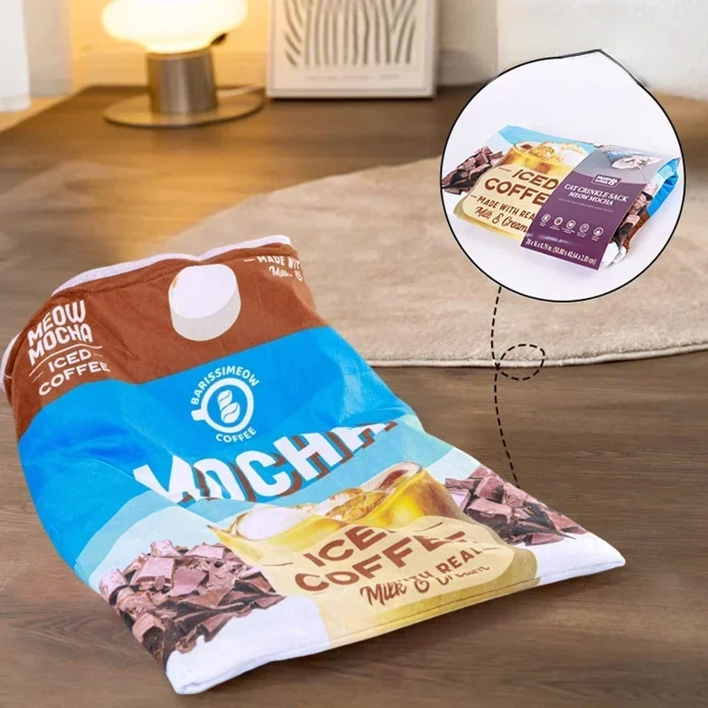 Cat Bed Autumn and Winter Removable Warm Cat Sleeping Bag Deep Sleep Pet Dog Bed House Cats Nest Cushion Dog Bed  Cat House