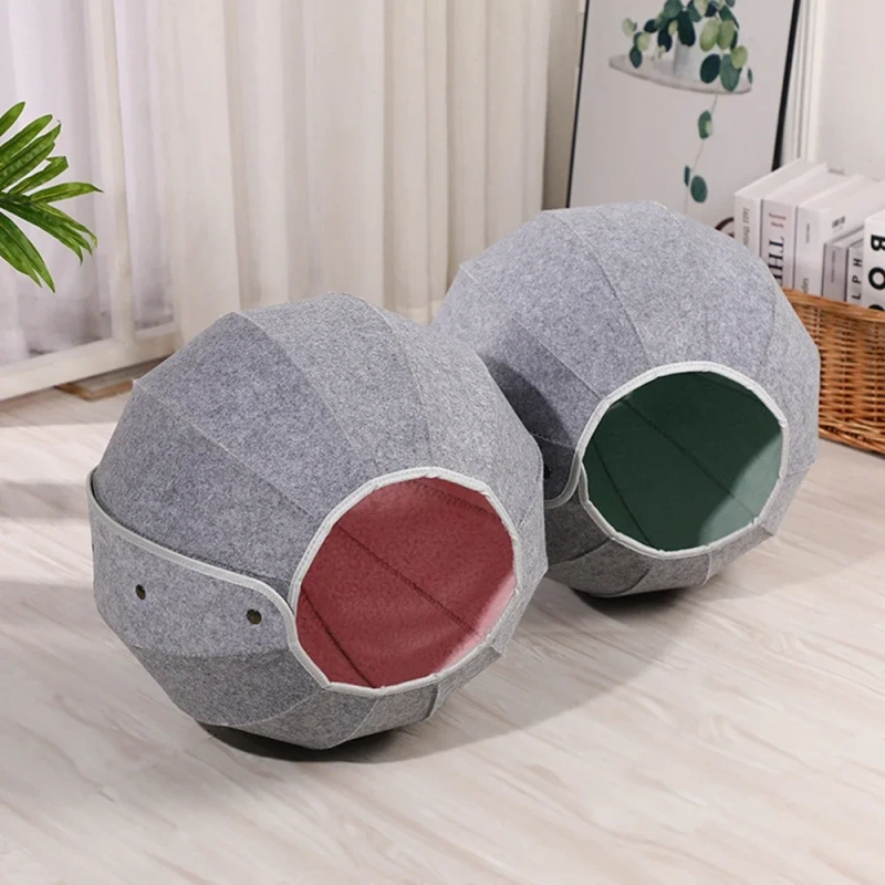 Circular Cat Tunnel, Nest, Cat Bed, Ball Interactive, Multifunctional, Collapsible, Breathable, Pet Supplies