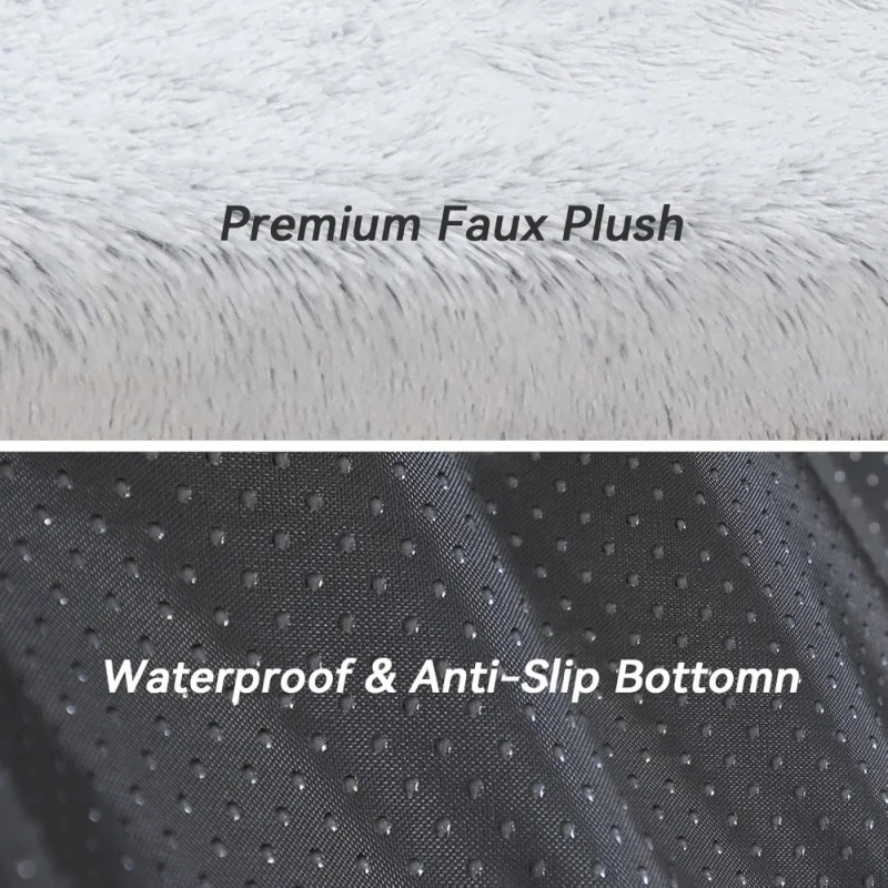 Human Dog Bed, 74"x43"x9" Dog Beds for Large Dogs, Foldable Plush Washable Dog Beds