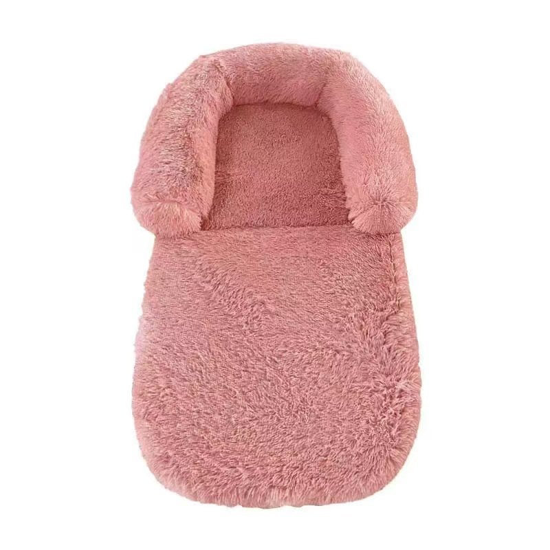 Human Dog Bed, 74"x43"x9" Dog Beds for Large Dogs, Foldable Plush Washable Dog Beds