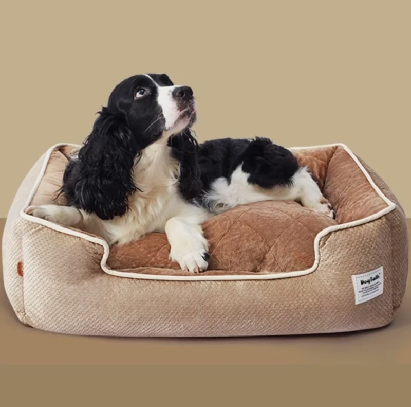 Winter Warmth Thickened Bite Resistant Detachable and Washable Puppy House Beds and Furniture Bed for Dog Cats Supplies Pet Home