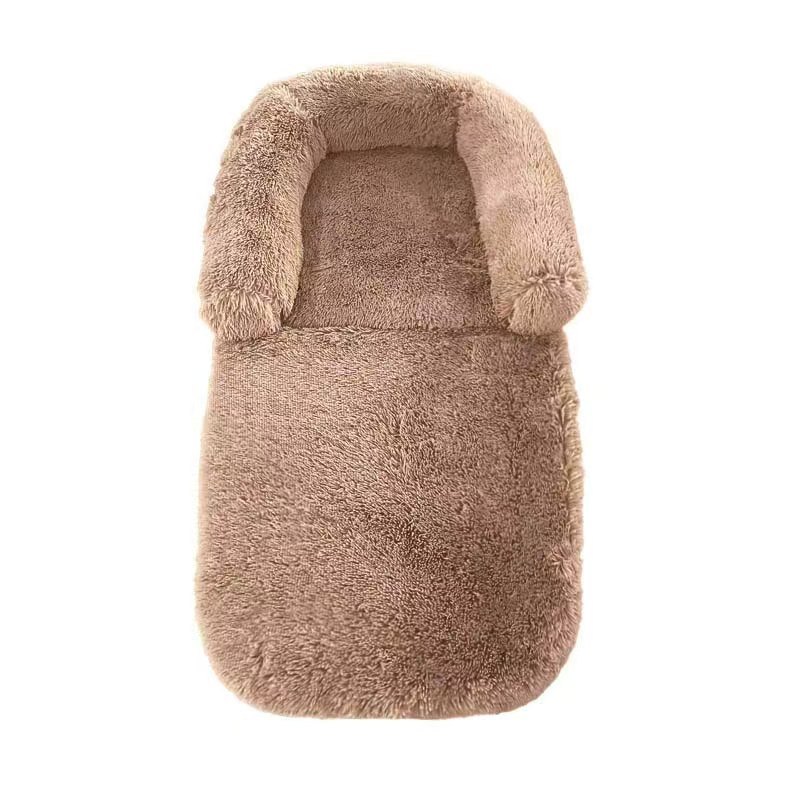 Human Dog Bed, 74"x43"x9" Dog Beds for Large Dogs, Foldable Plush Washable Dog Beds