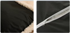 Imitation leather fabric dog mat removable and washable winter warm nest