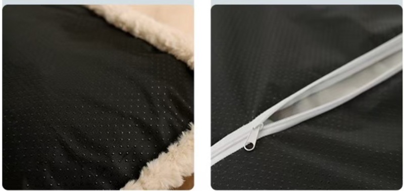 Imitation leather fabric dog mat removable and washable winter warm nest