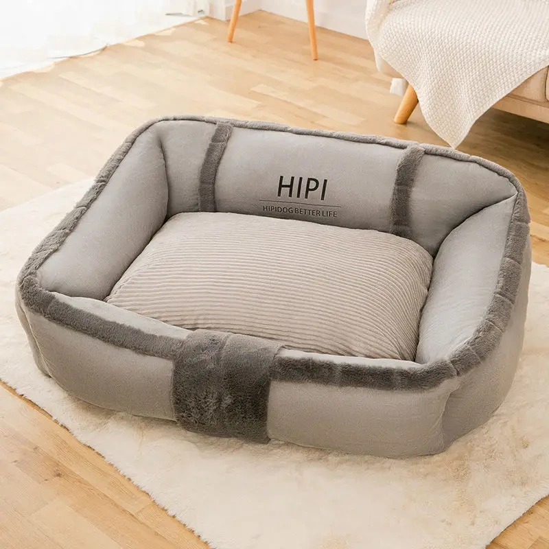 Large Dog Kennel, Large Dog, Golden Retriever, Oversized Bed Mat, Removable and Washable, Pet Supplies, Warm, Autumn, Winter