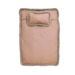 Imitation leather fabric dog mat removable and washable winter warm nest