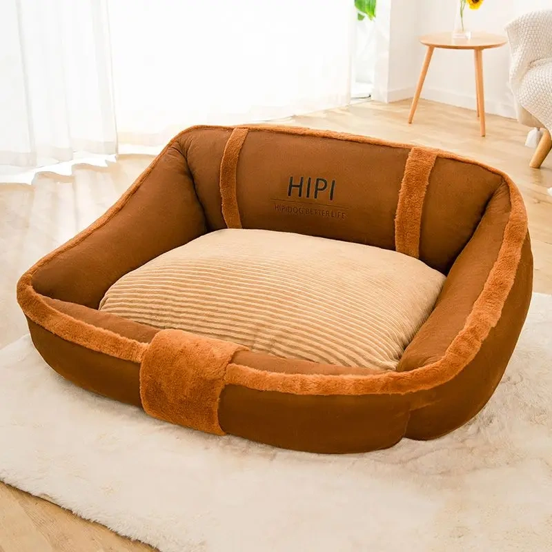 Large Dog Kennel, Large Dog, Golden Retriever, Oversized Bed Mat, Removable and Washable, Pet Supplies, Warm, Autumn, Winter