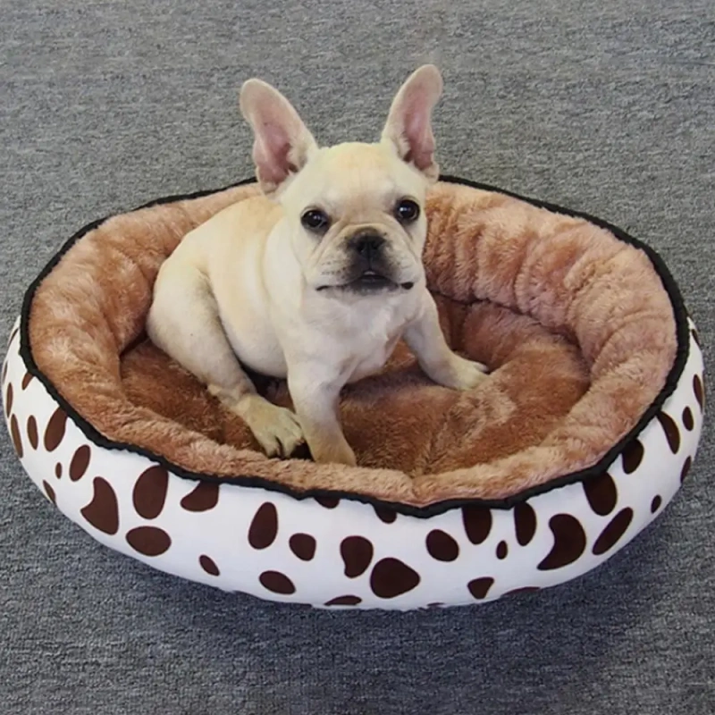 Pet Dog Bed Lovely Bears Paw Shape Cats Pet Cushion Bed Sleeping Warm Plush Soft Nests Kennel House Dog Cats Supplies