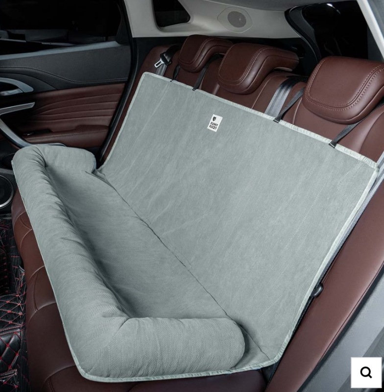 Waterproof Dog Car Seat Cover Pad Double-sided Fabric Kennel Pet Supplies Travel Car Seat Protector Anti-scratch Mat