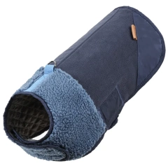 smvp Pet autumn winter thick short sleeved windproof adjustable down cotton jacket warm double-sided vest pet clothing