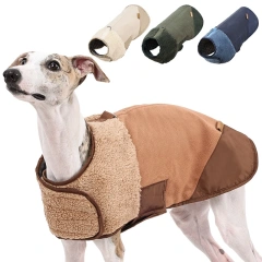 smvp Pet autumn winter thick short sleeved windproof adjustable down cotton jacket warm double-sided vest pet clothing
