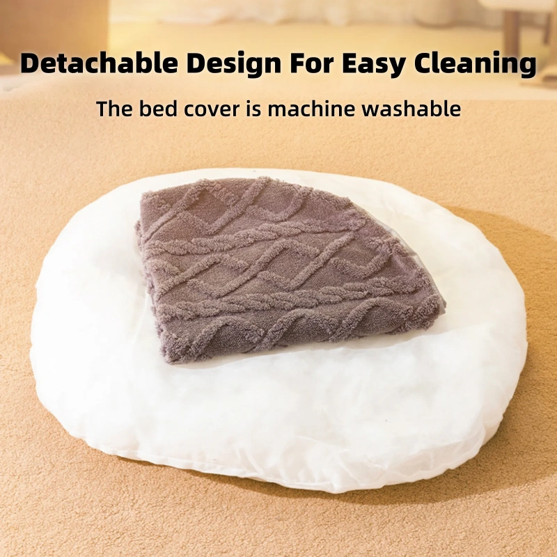 Dog Bed for Large Medium Small Dogs Sleeping Mat Non-Slip Bottom Breathable Soft Puppy Bed DurableCalming Pet Cuddler