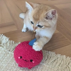 Chew Toy For Cats Funny Cute Onion Toy Cartoon Chew Stick Kittens Pet Supplies Natural Safe Cat Toy For Pet Cat Kitten Oral