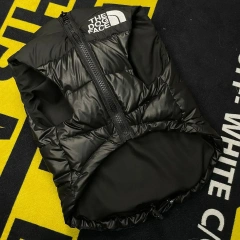 Dog Clothes Autumn Winter Dog Jacket Teddy Schnauzer Bomei Corgi Pet Black Warm Down Vest Dog Clothes for Small Big Dogs