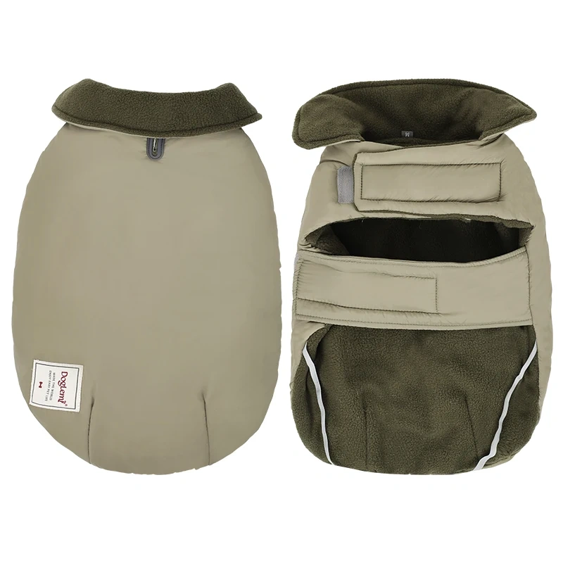 Dog Winter Clothes Soft Super Warm Puffy Coat for Small Medium Large Dogs Windbreak Waterproof Pet Jacket for Bulldogs Yorkshire