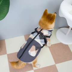 Pet Clothes Winter Dog Coat Jacket Corgi Shiba Inu Border Collie Samoyed Husky Golden Retriever Big Dog Clothing Apparel Costume