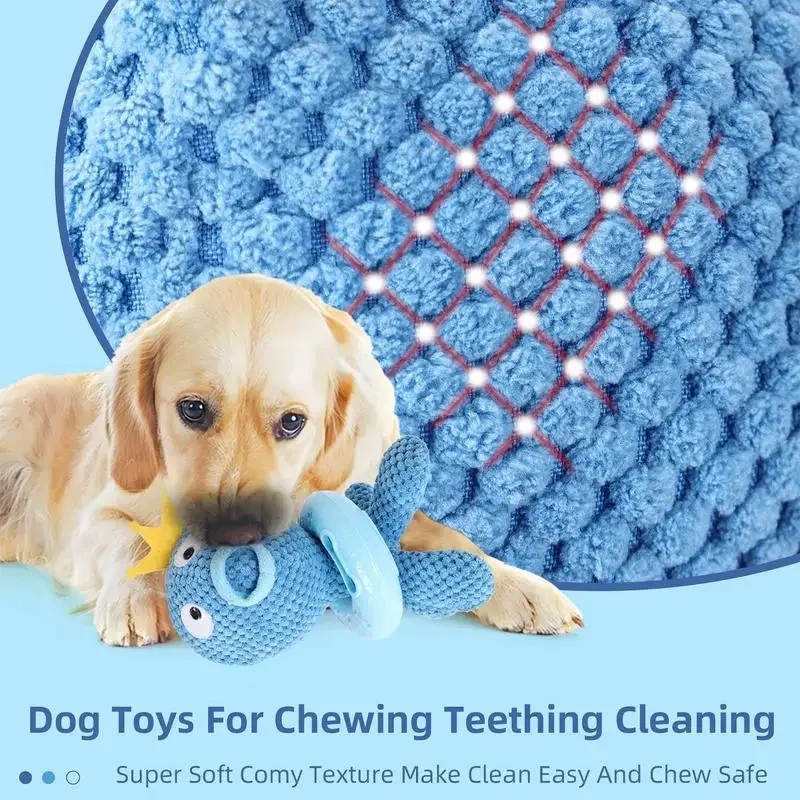 Chew Toys for Dogs Cartoon Squeeze Doll Dog Enrichment Toys Dogs Entertainment Supplies To Reduce Boredom for Pet Shelter Home