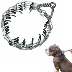 Stainless Steel Removable Training Dog Collar, Stimulation Dog Collar