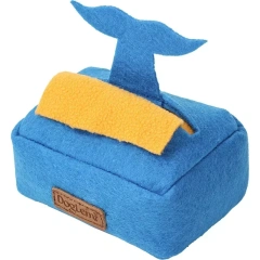 Interactive Sniffing Puppy Toy Tissue Box Nose Work Training Toy for Cats Dogs Snuffle Toys Treat Dog Feeder Pet Playing Toy