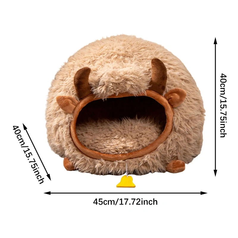 Cat Bed Dog Bed Comfortable Hideout Lightweight for Indoor Cats Nest Cat House for Pet Accessories Dog Kittens Kitty